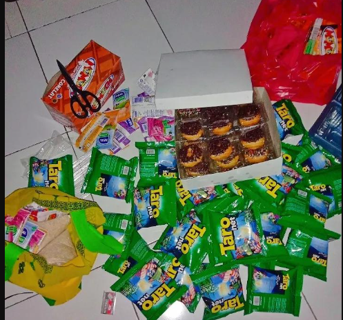 Sebelum menggunakan rak troli